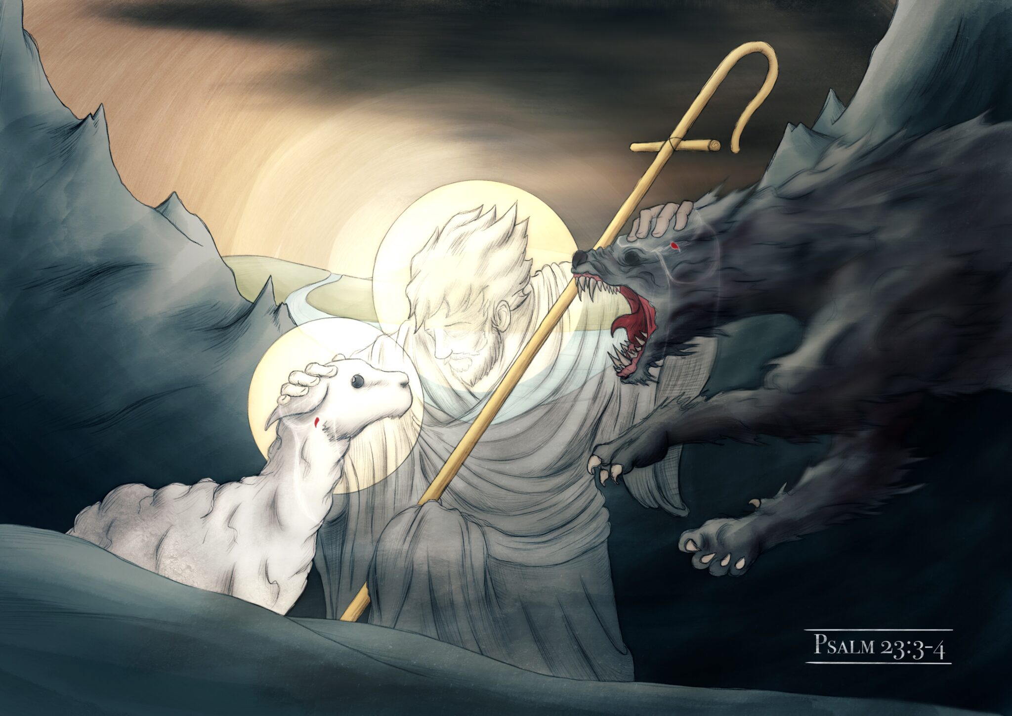 Psalm 23 3 4 Full Of Eyes psalm-23-3-4-full-of-eyes